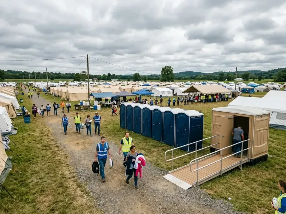 disaster-relief-camp-restrooms-010 — frequently asked questions, Dumpster & Portable Bathrooms Rental in Granite Hills, CA